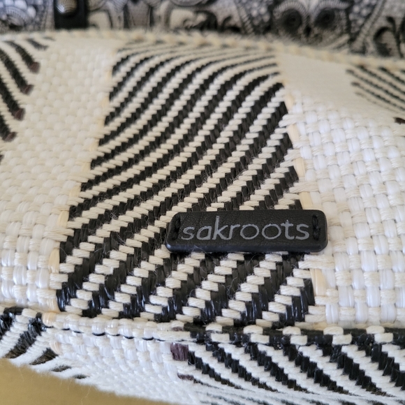 Sakroots Juke and Cotton Owl Print Purse Like New - Picture 7 of 9